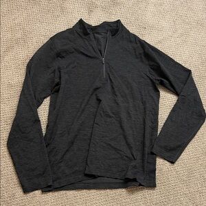Lululemon Black Quarter-Zip Sweater